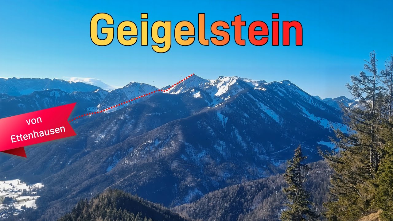 Geigelstein (1808m): Winterwanderung - Panorama Deluxe!
