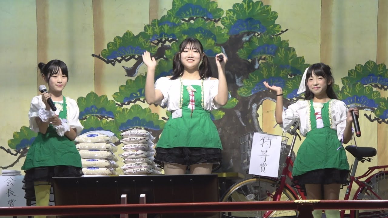 残酷な天使のテーゼ　越谷ご当地アイドル・クロワッサン＠元郷氷川神社カラオケ大会
