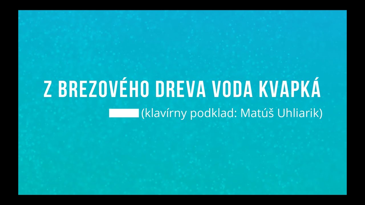 Z brezového dreva (klavírny podklad)