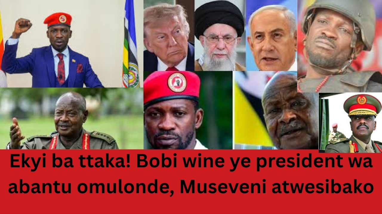 Ekyi ba ttaka! Bobi wine ye president wa abantu omulonde, Museveni atwesibako