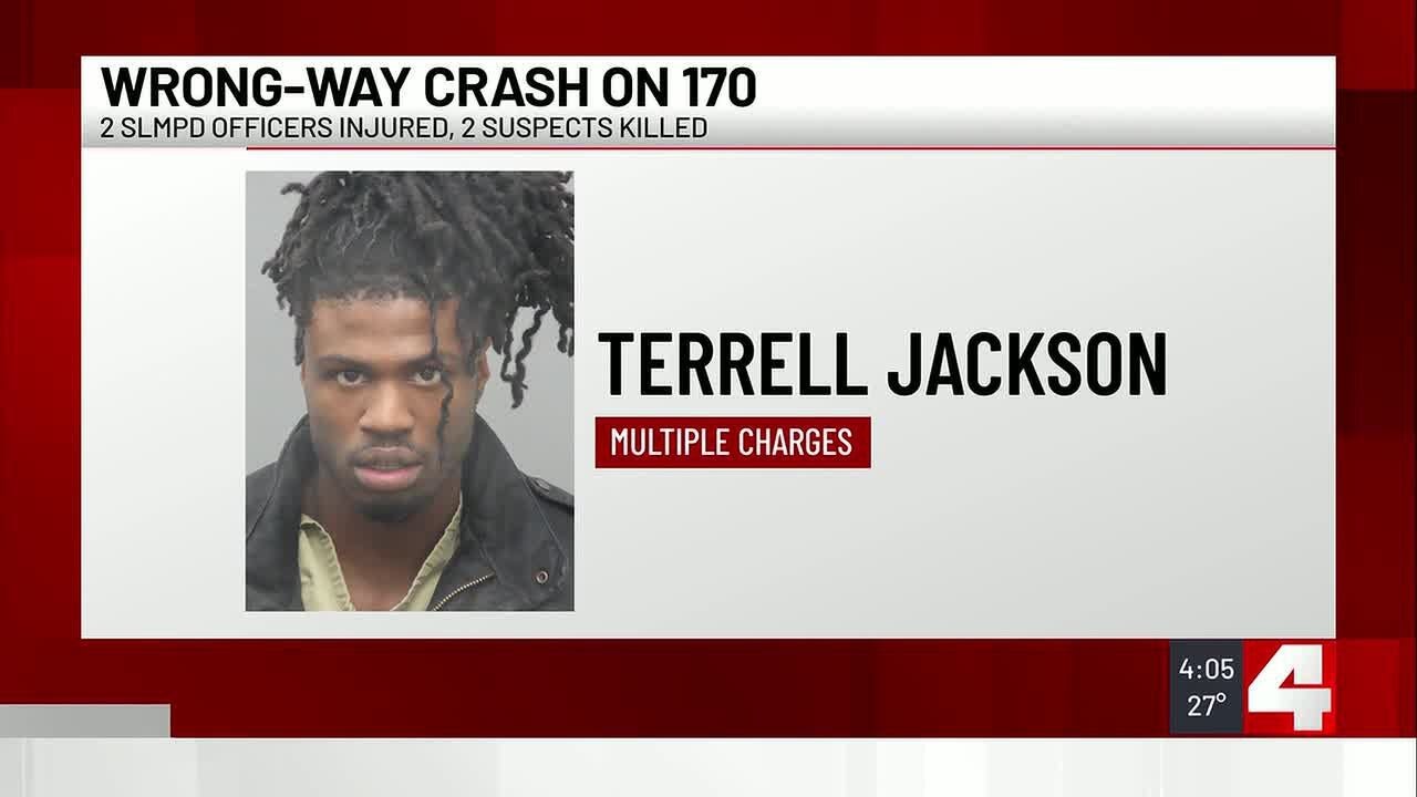 Charges filed in St. Louis County crash that killed 2 suspects, injured 2 officers