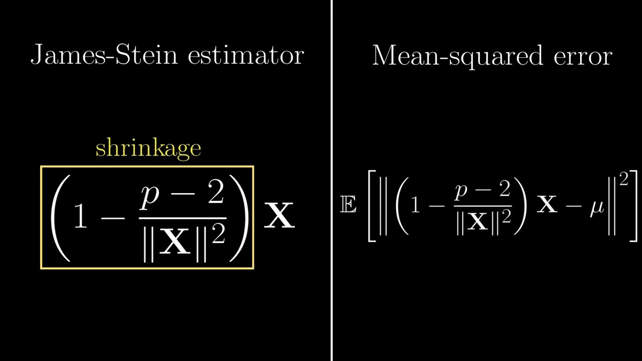 Why James-Stein estimator dominates ordinary MLE