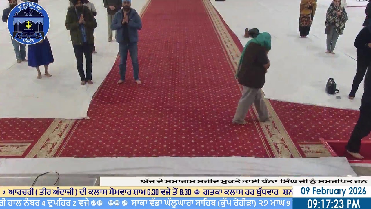 Live from Sri Guru Singh Sabha Malton