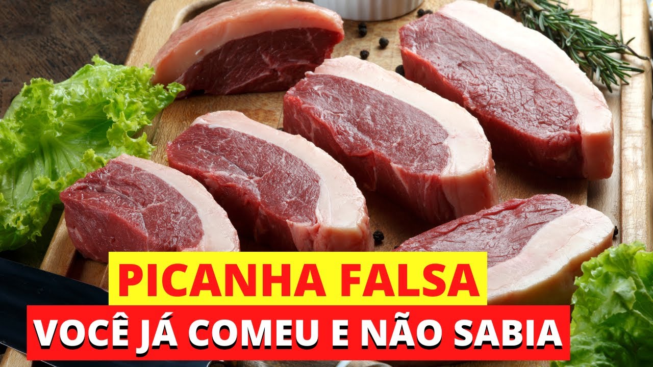 CARNE QUE PARECE PICANHA: Aprenda identificar a falsa picanha