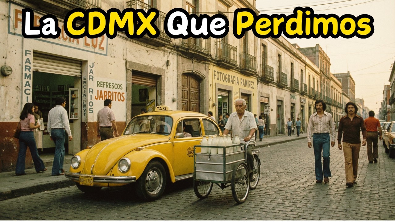 20 cosas de la Ciudad de México que ya no existen