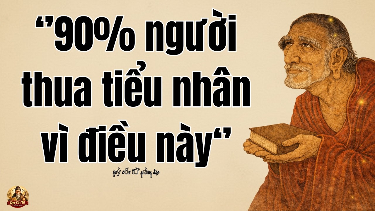 90% người thua tiểu nhân vì không biết điều này