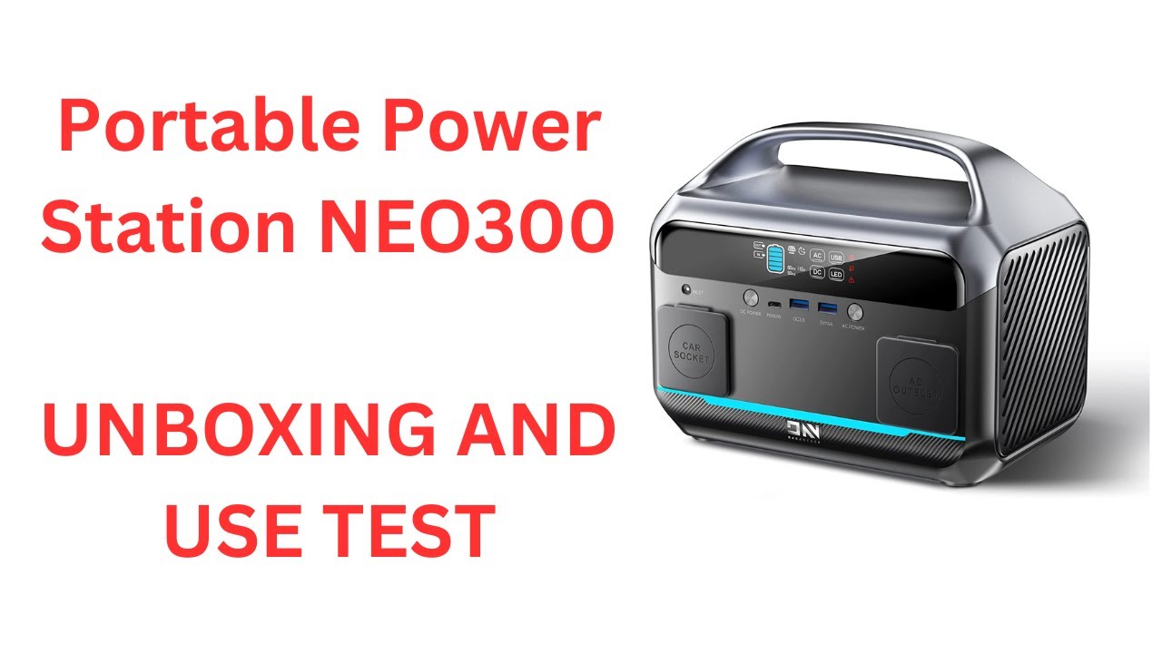🔥 Unboxing and Review of Portable Power Station NEO300! 🔥 #productreview #unboxing