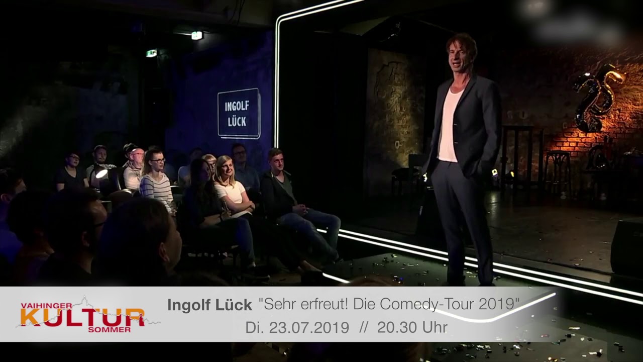 Ingolf Lück "Sehr erfreut! Die Comedy-Tour 2019"