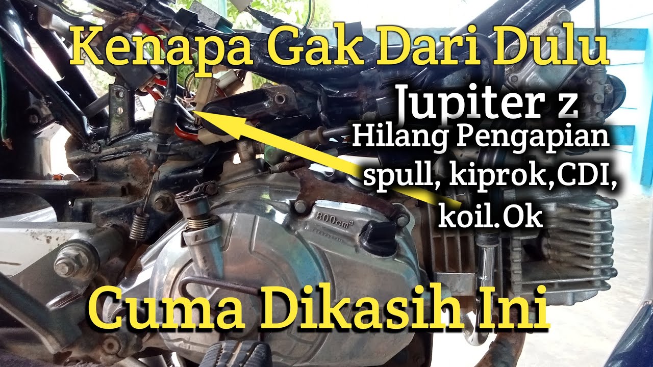 Pengapian Jupiter Z Hilang Timbul@Manroe chanel