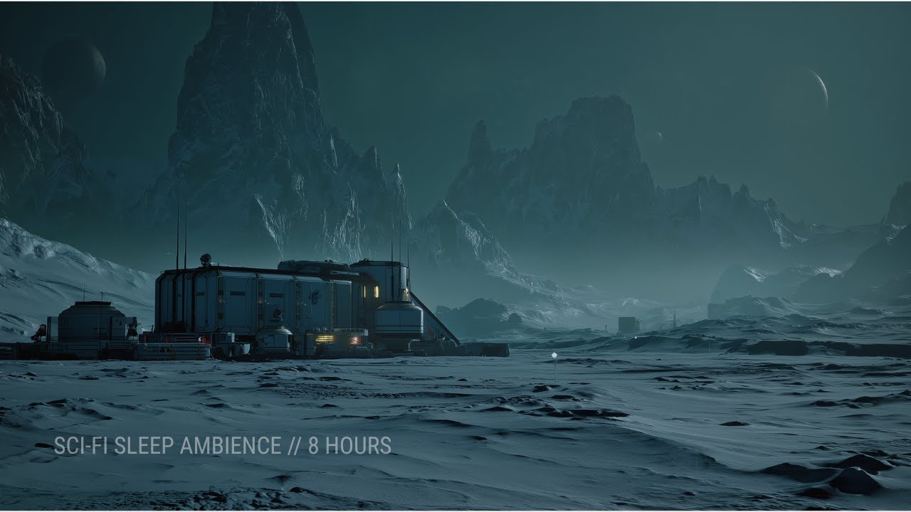 Paleo: Slow Ambient Space Music for Night Sleep | 8 Hours