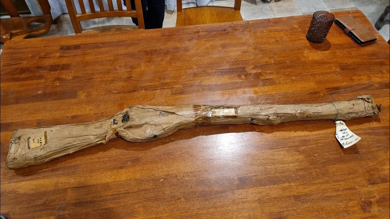 Lee Enfield No4 MK2 brand new mummy unwrapping