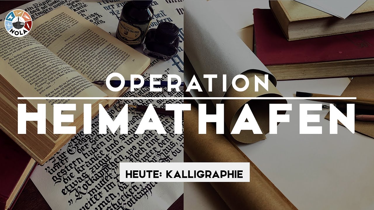 OPERATION HEIMATHAFEN // Kalligraphie