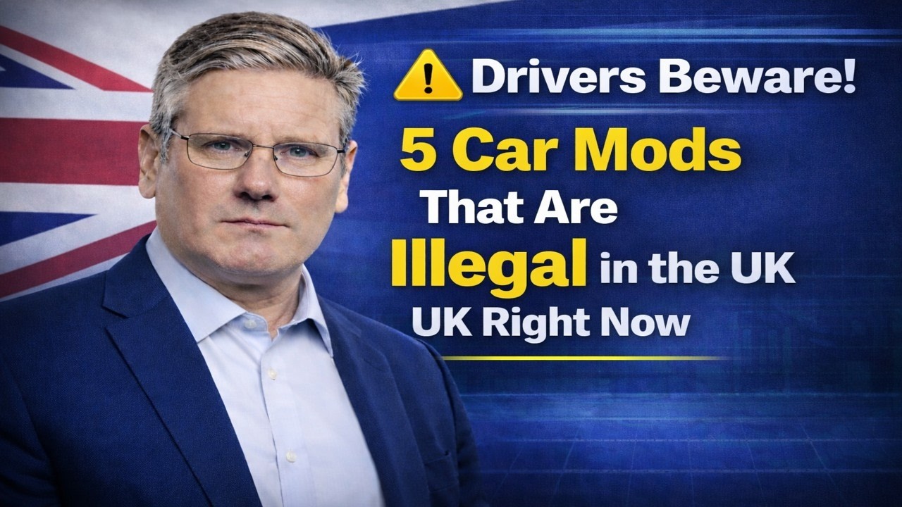 ⚠️ Drivers Beware! 5 Car Mods That Are Illegal in the UK Right Now