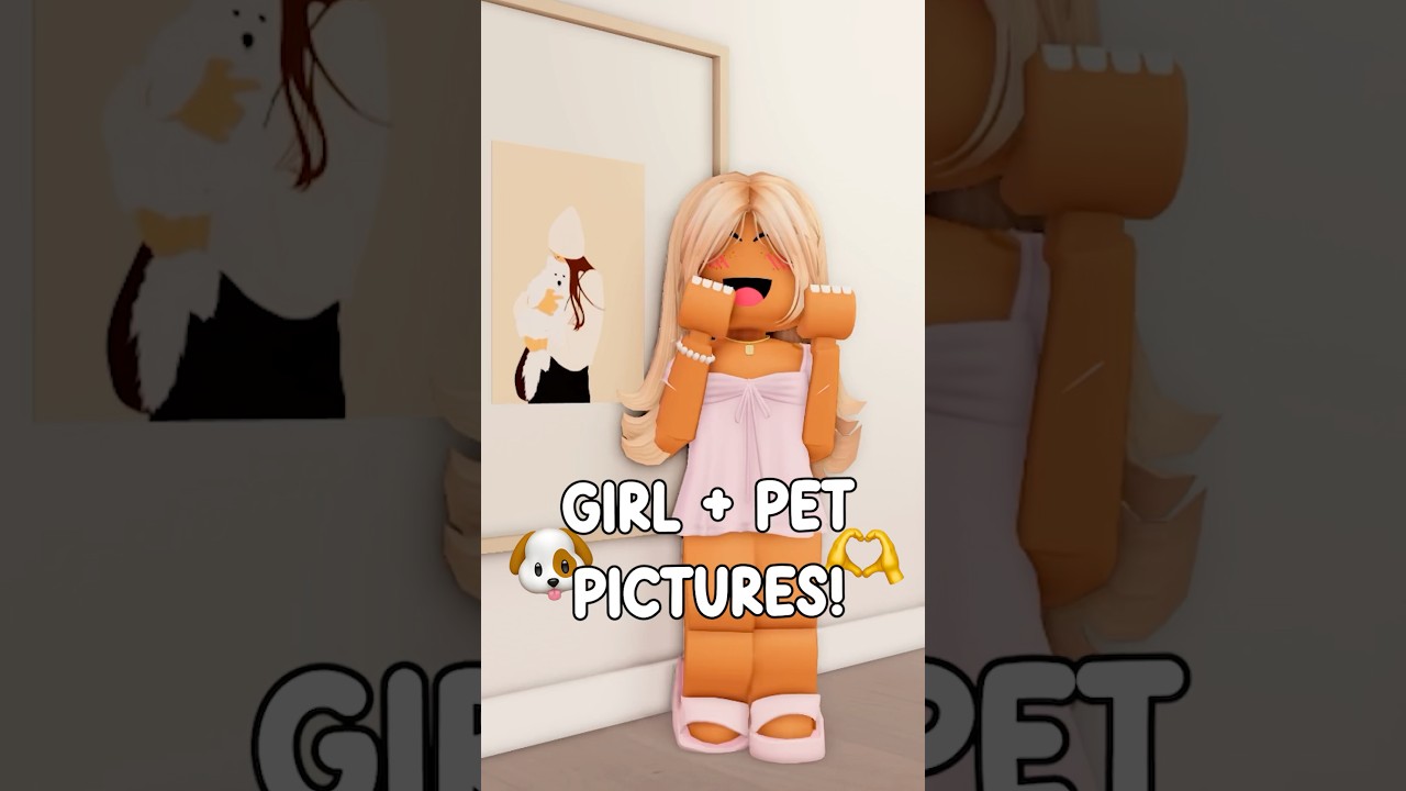 Girl + Pet Aesthetic PICTURE CODES & IDS For Berry Avenue! 🐶🐾 