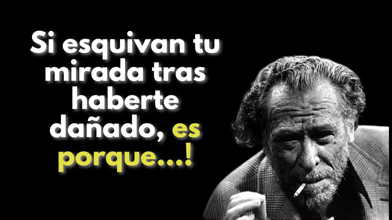 Charles Bukowski: La razón psicológica por la que alguien no puede mirarte a los ojos