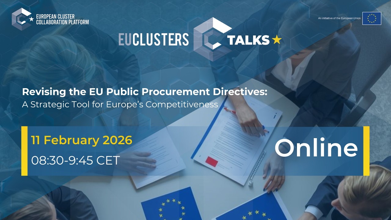 EU Clusters Talk: Revising the EU Public Procurement Directives