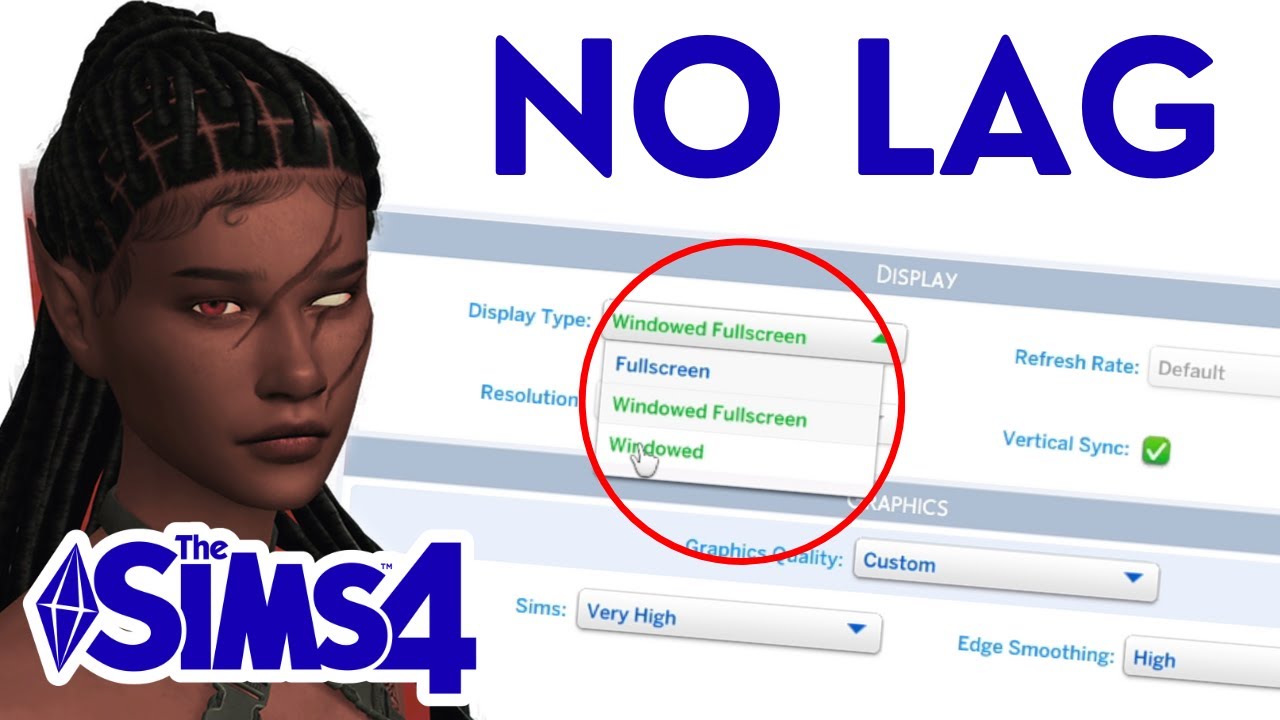 ЛУЧШИЕ настройки для ОТСУТСТВИЯ ЗАДЕРЖЕК в The Sims 4!