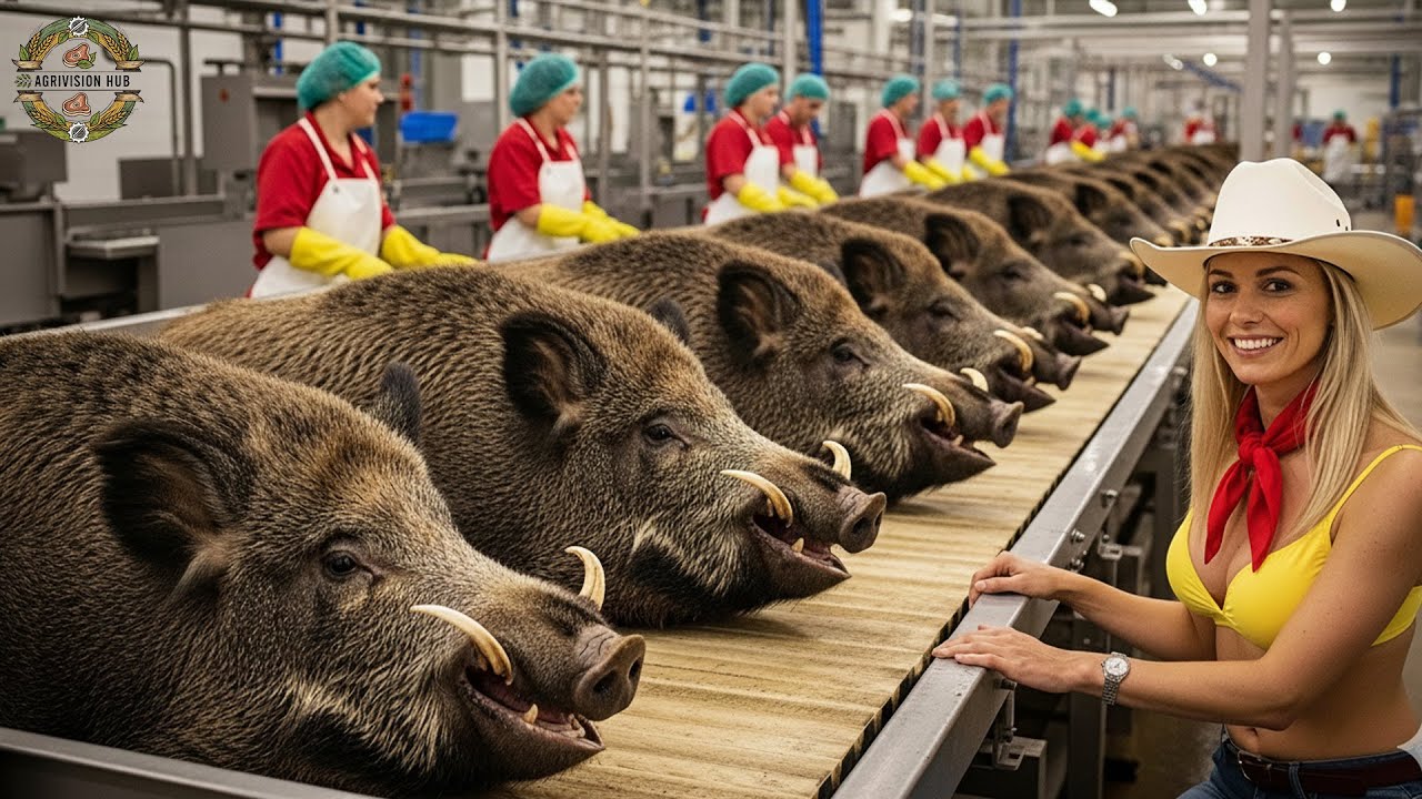 How Texas Farmers Trap & Process Millions of Wild Boars &ndash; Inside U.S. Industry Worth $100 Million