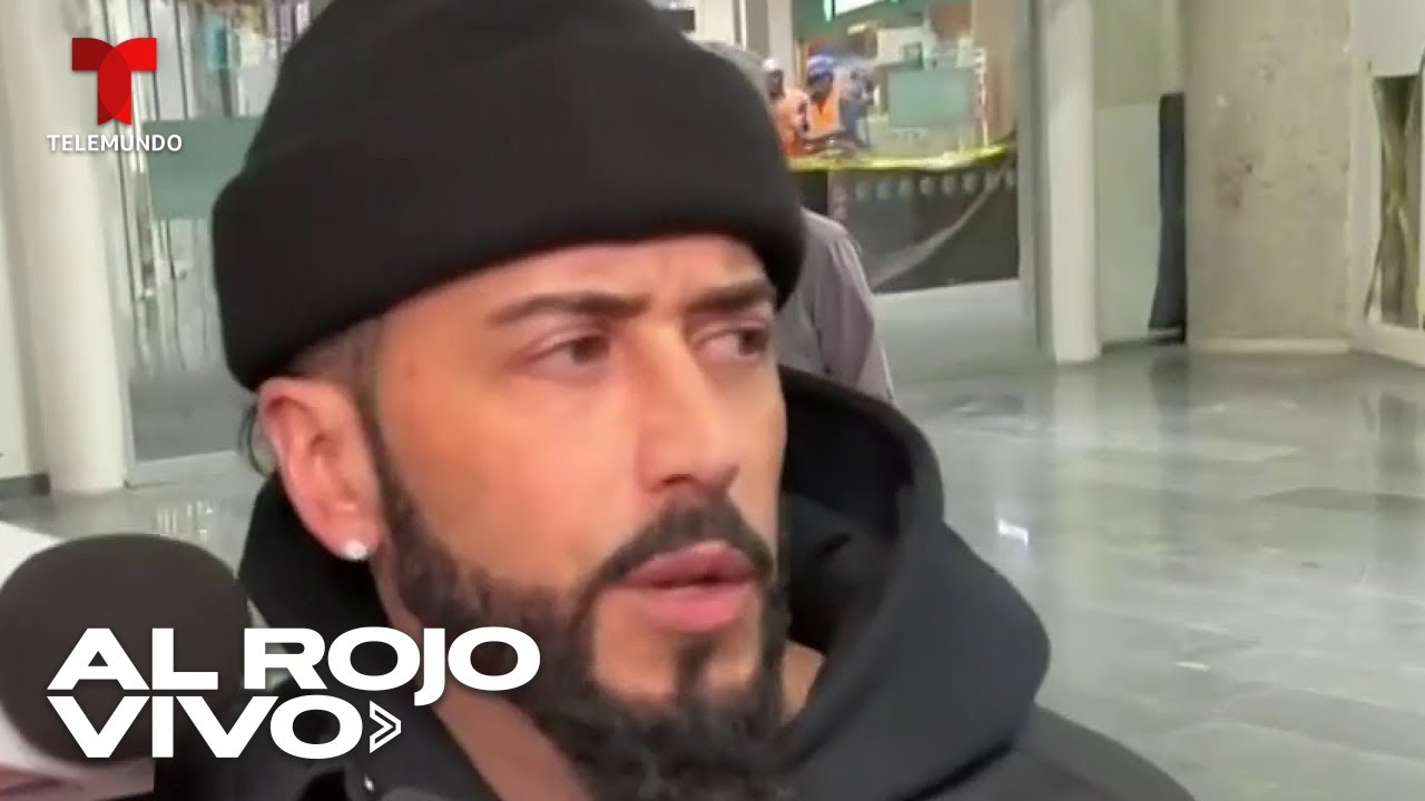 Yandel enfrenta a la prensa en aeropuerto de CDMX