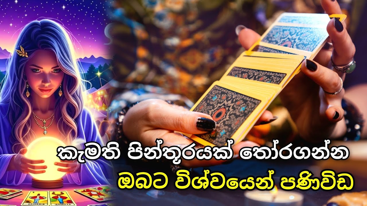 ඔබට විශ්වයෙන් පණිවිඩයක් 🧿✨️කැමති පින්තූරයක් තෝරගන්න💙 #tarotsinhala 