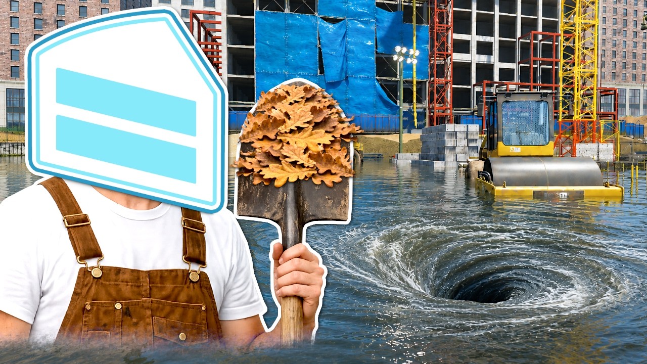 Осушение затопленной стройплощадки! (Drain Sim)