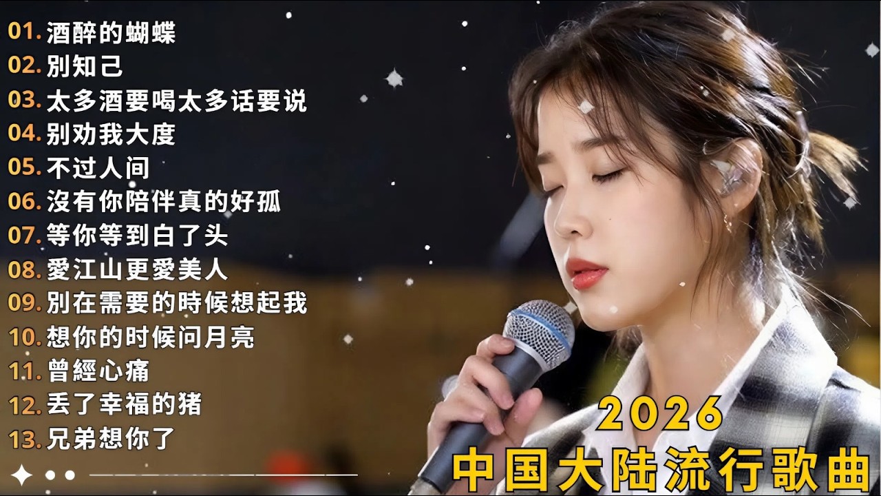 2026流行歌曲【無廣告】2026最新歌曲 2026好听的流行歌🎈🎈華語流行串燒精選抒情歌 🎈🎈Top Chinese Songs 2026.可可托海的牧羊人 , 你的万水千山,红尘情歌