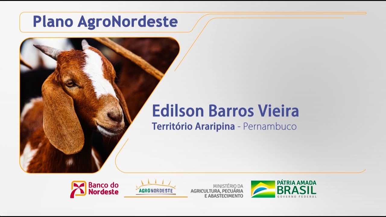 Caso de Sucesso: Edilson Vieira - Ouricuri (PE)