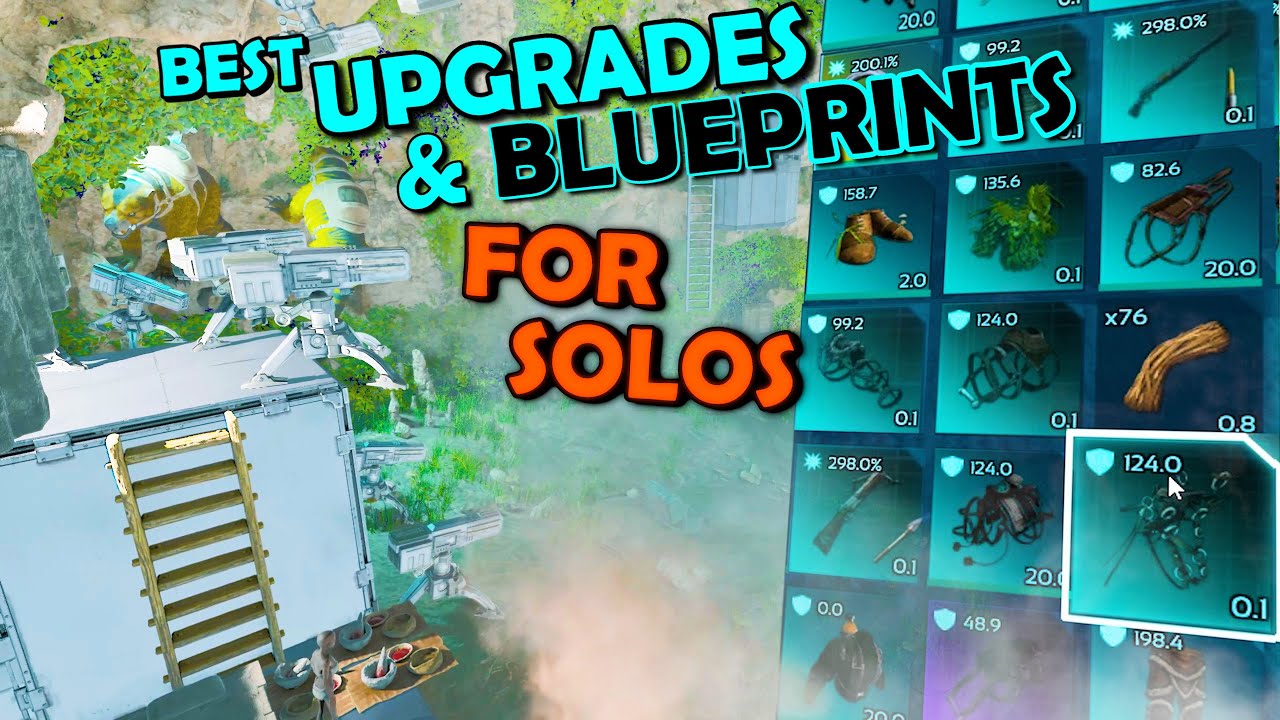 BEST SOLO BASE UPGRADES & Blueprint Hunting! | ARK Ascended Smalls Ep.5