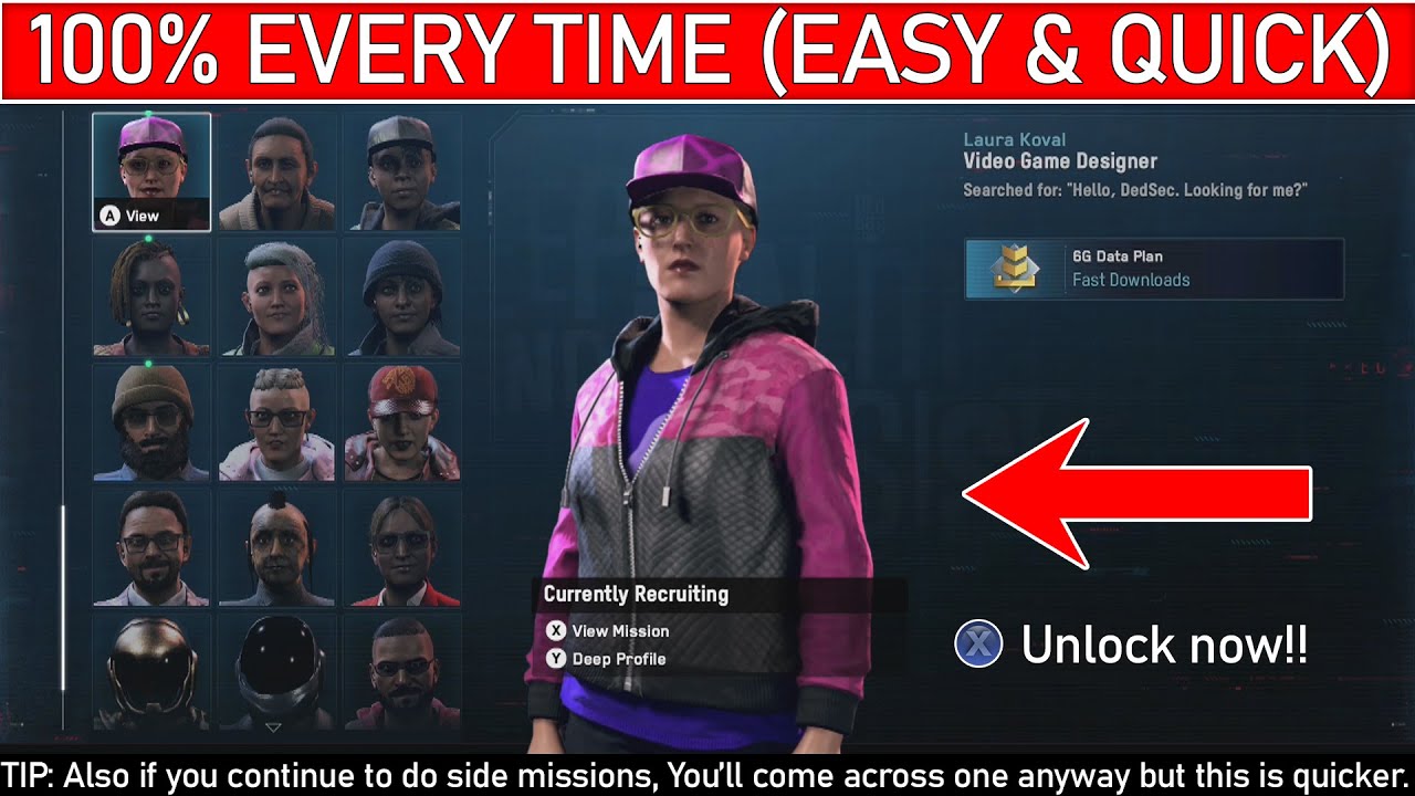 How To Find a Video Game Designer EASY! (Watch Dogs: Legion)