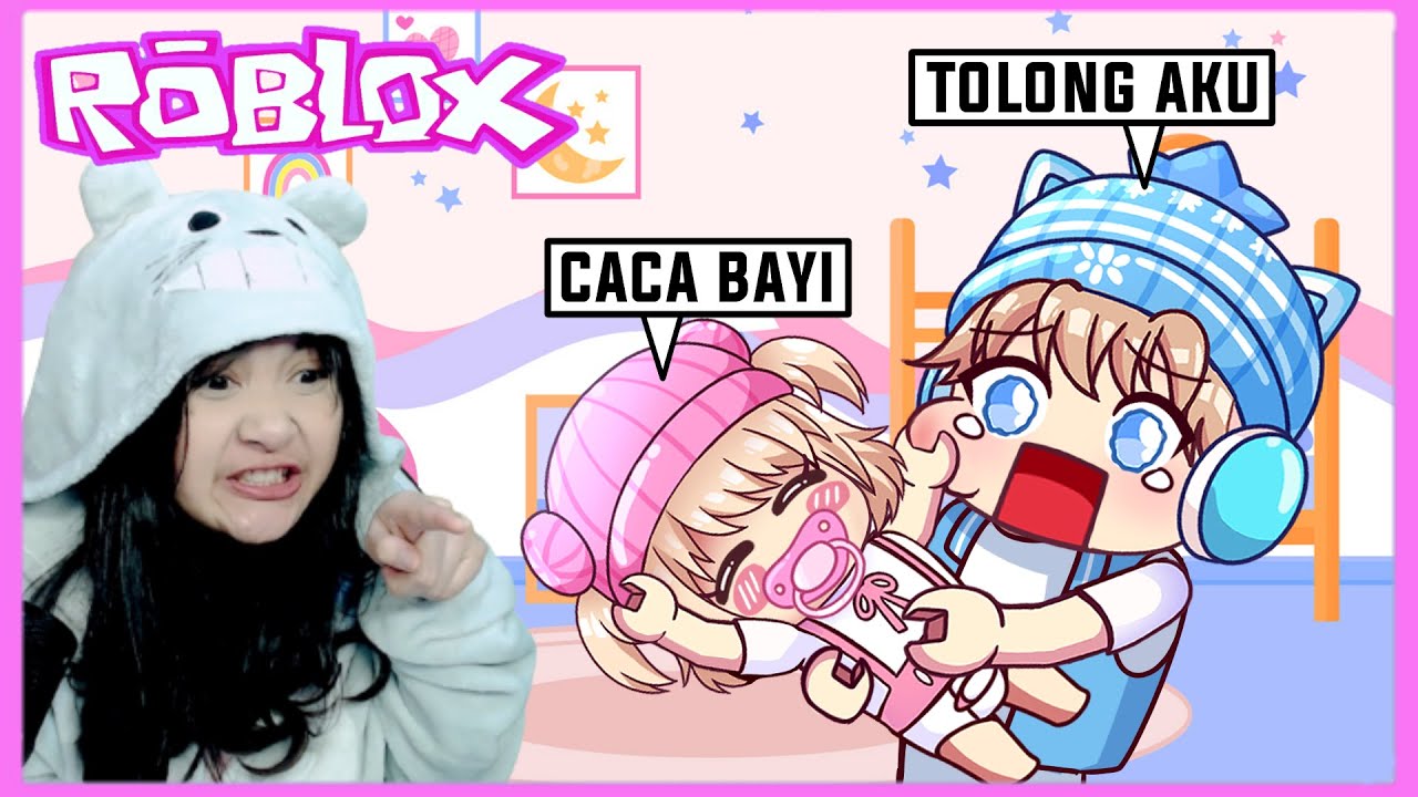 Aku Berubah Menjadi Bayi Karena Kesal Dengan Abangku ! (Roblox Indonesia) 