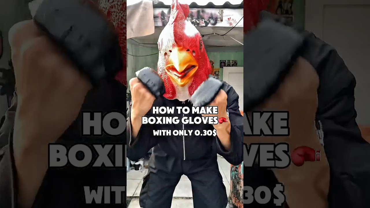 Tutorial How to Make Homemade Boxing Gloves🥊 