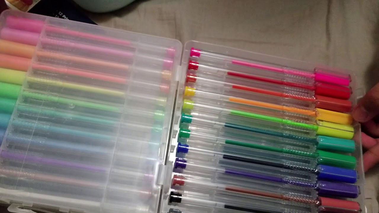 Excited testing my new GEL PENS 60 Pack!