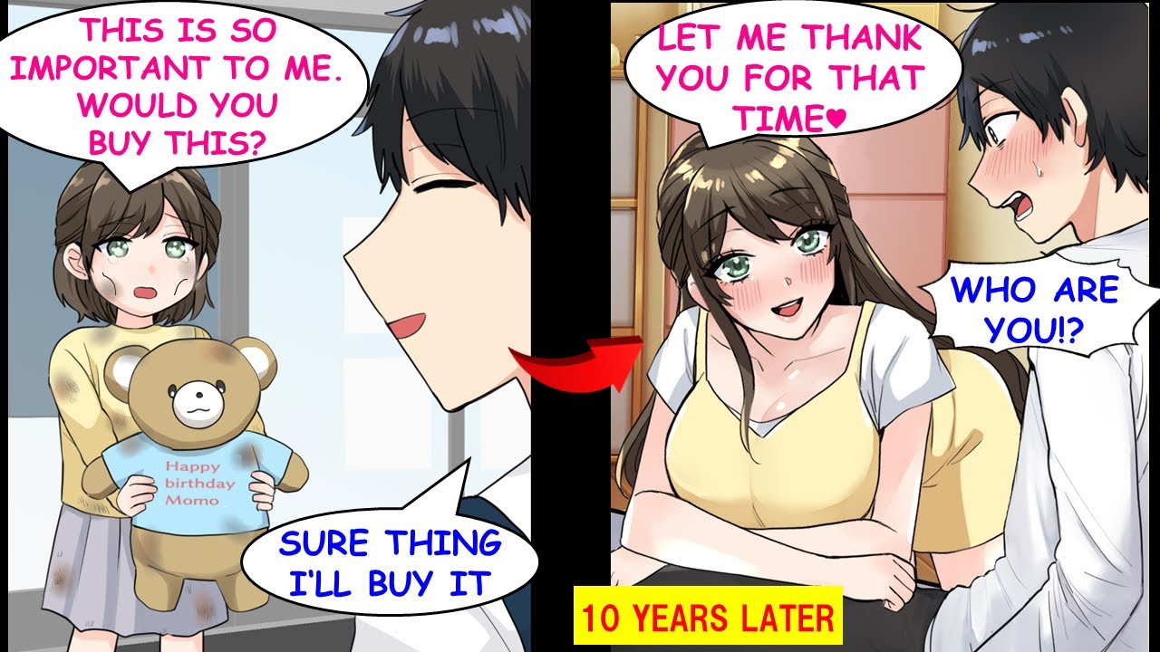 Helped a Poor Girl Selling Tattered Stuffed Animals, and Ten Years Later…【RomCom】【Manga】