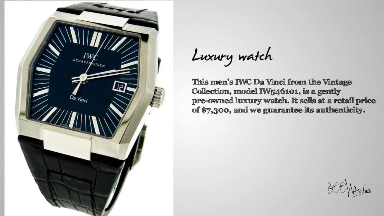 IWC Da Vinci Vintage Collection IW546101 Stainless Steel Automatic Watch