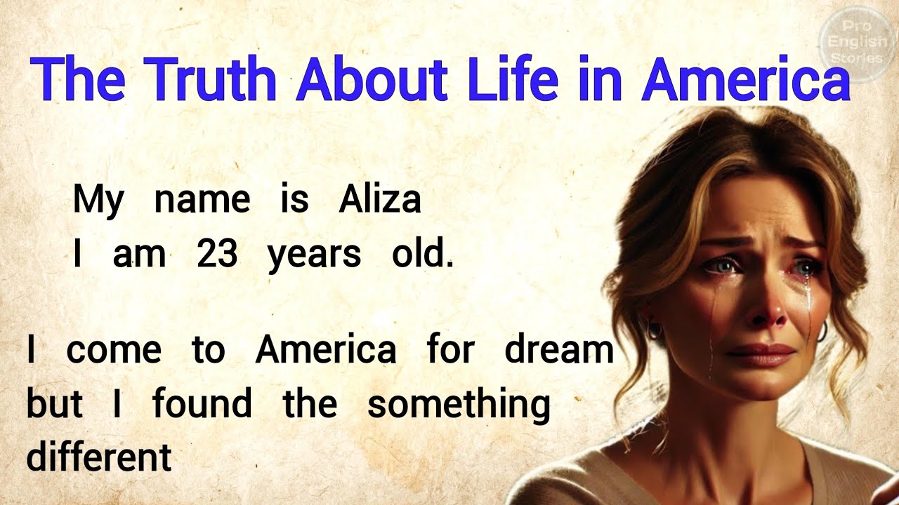 The Truth About Life in America ✅️ A True Life Story | English Listening Practice for Beginners