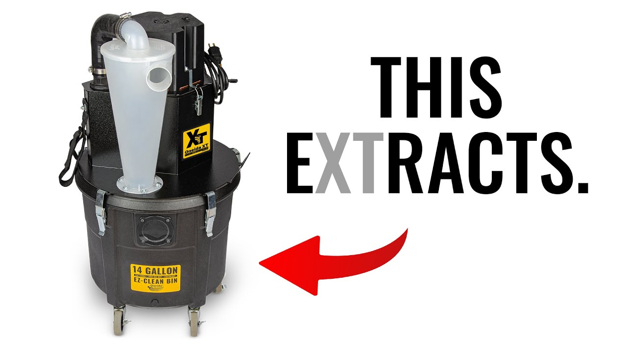 NEW! Oneida XT14 Cyclonic HEPA Dust Extractor | Oneida Air Systems, Inc.