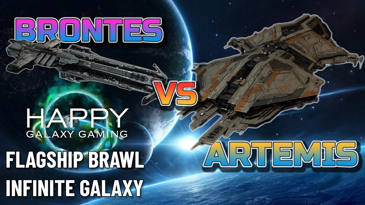 Infinite Galaxy - Flagship Brawl: Artemis vs Brontes