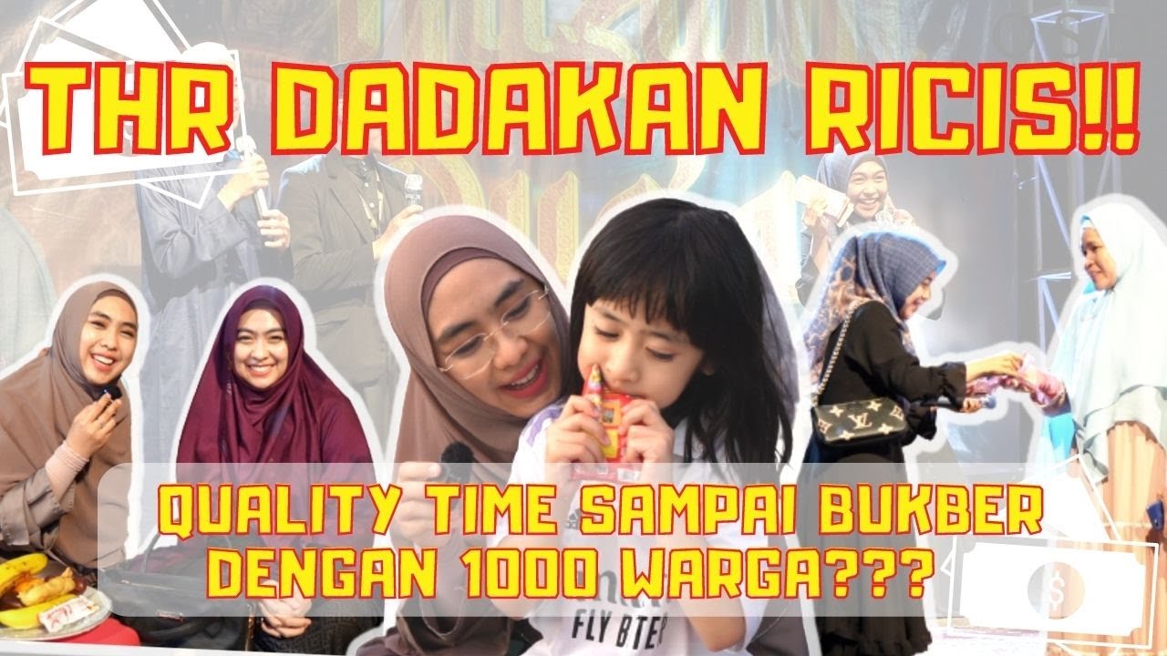 heboh!! Buka bersama 1000 warga dan santri maskanul huffadz