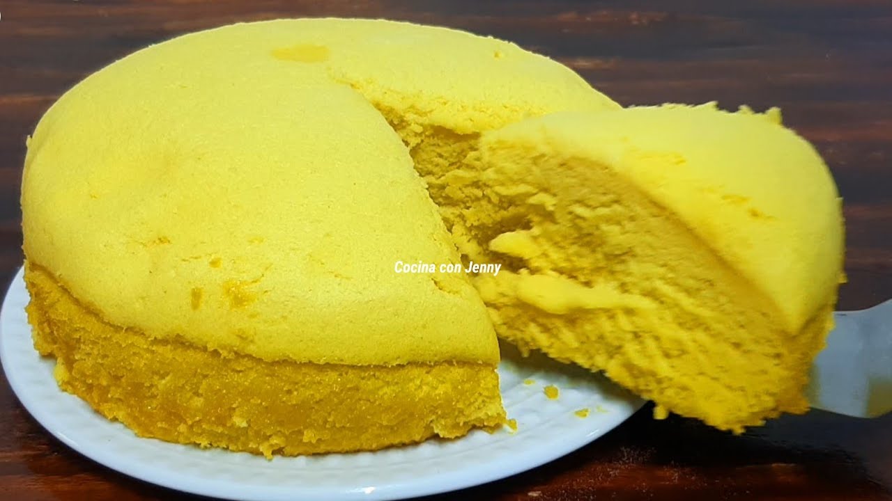 Torta china al vapor con 3 ingredientes