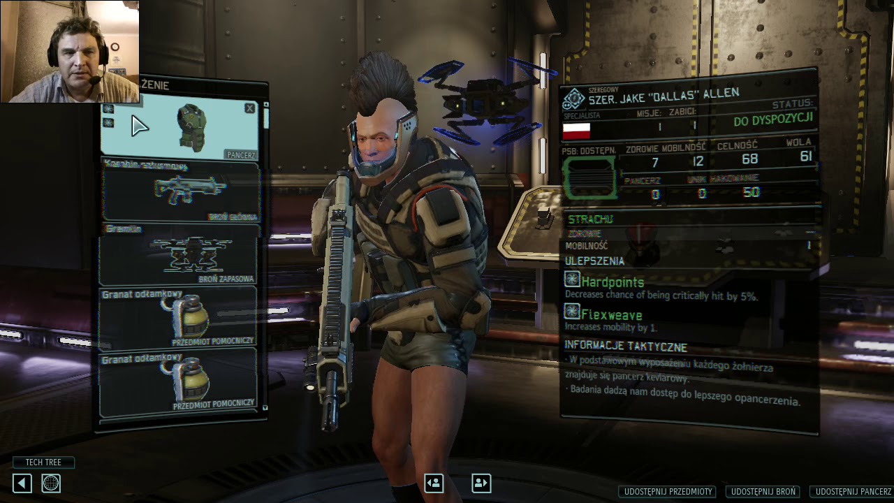 XCOM2 061 Start nowej kampanii uruchamia moda Grim'ego!!