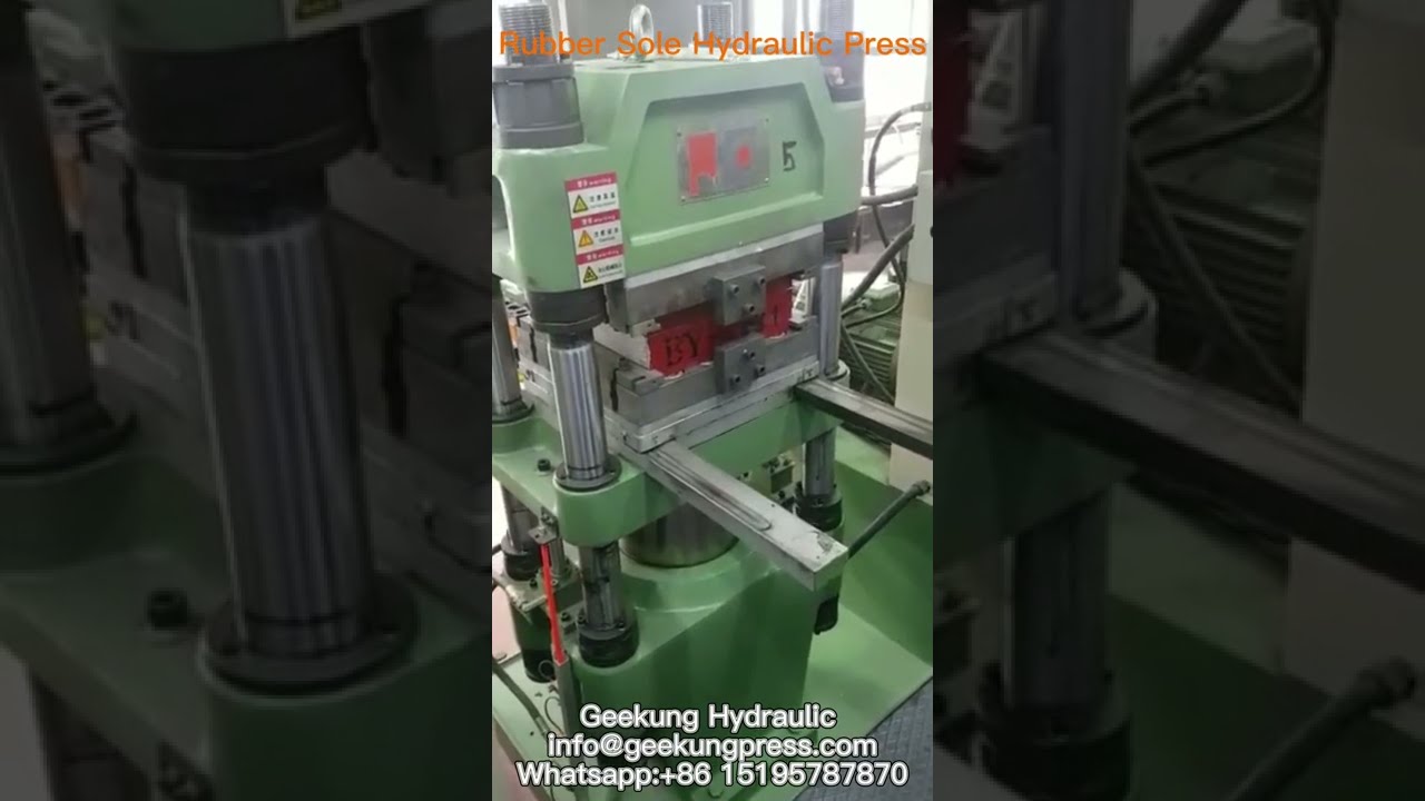 Rubber Sole Hydraulic Compression Molding Press Machine