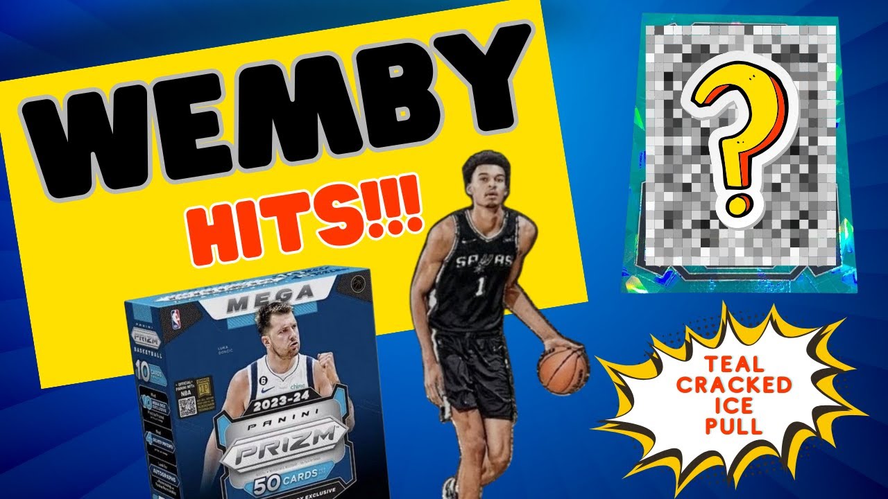 UNBOXING: 2023-24 Panini Prizm Mega Box Part 2 | A very close call | Wemby pull theory strikes again