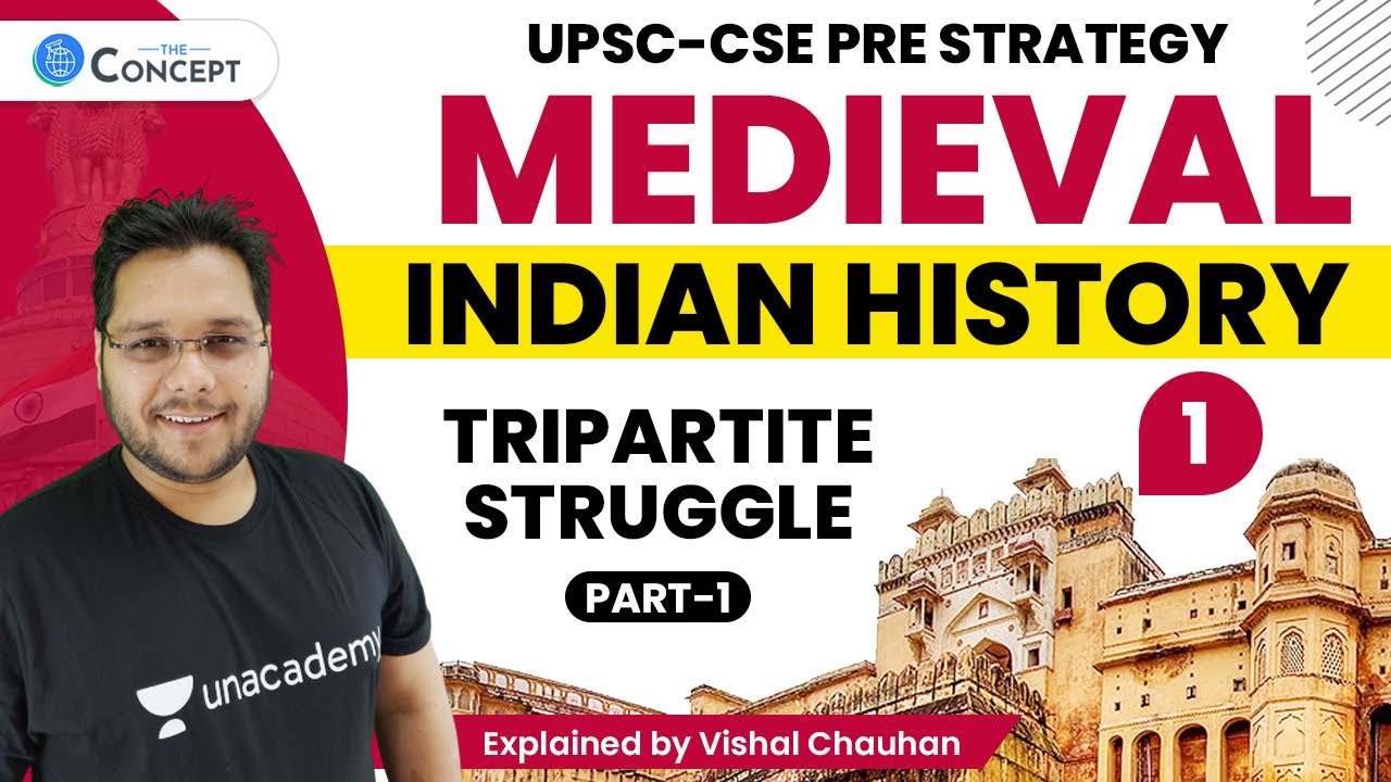 L1: Tripartite Struggle | Part 1 | Medieval History | UPSC CSE | Vishal Chauhan