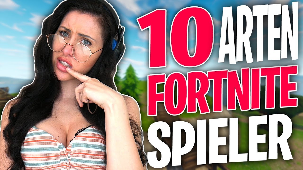 10 TYPES of FORTNITE Battle Royale PLAYERS with JUICY Gnu!