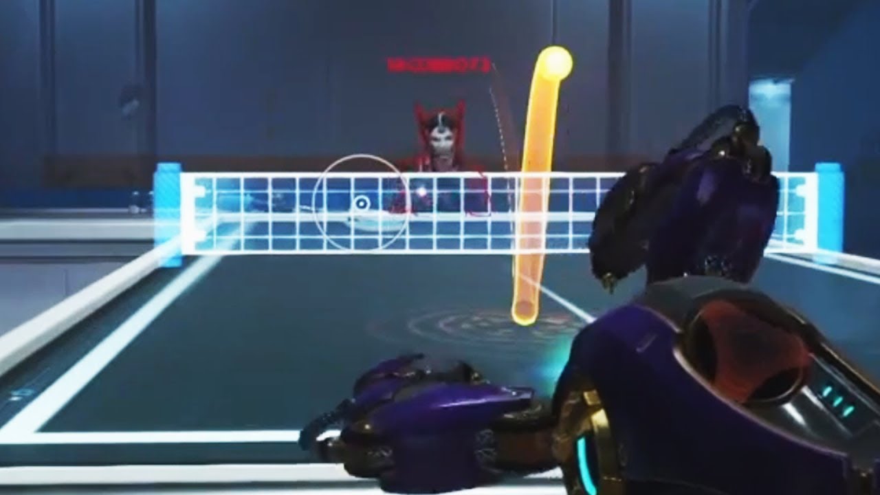 Symmetras Play Ping-Pong - Overwatch Funny Moments 42