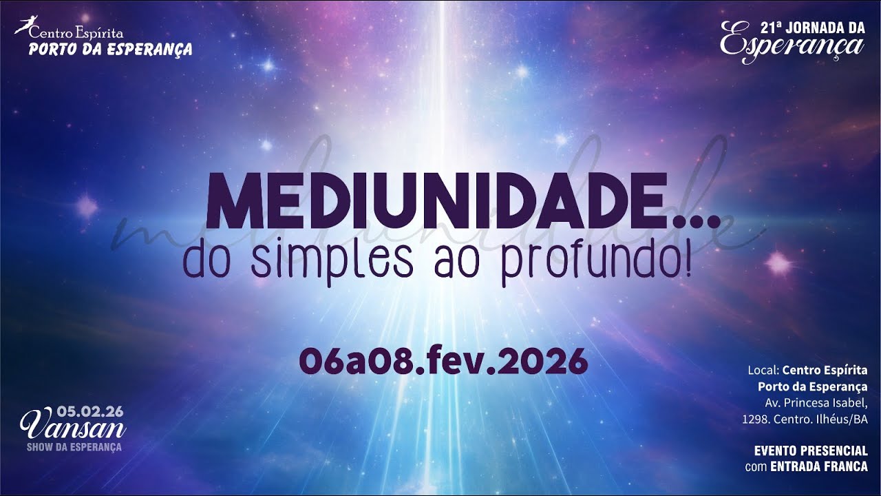 Transmissão ao VIVO: 21ª JORNESPE - 3º DIA
