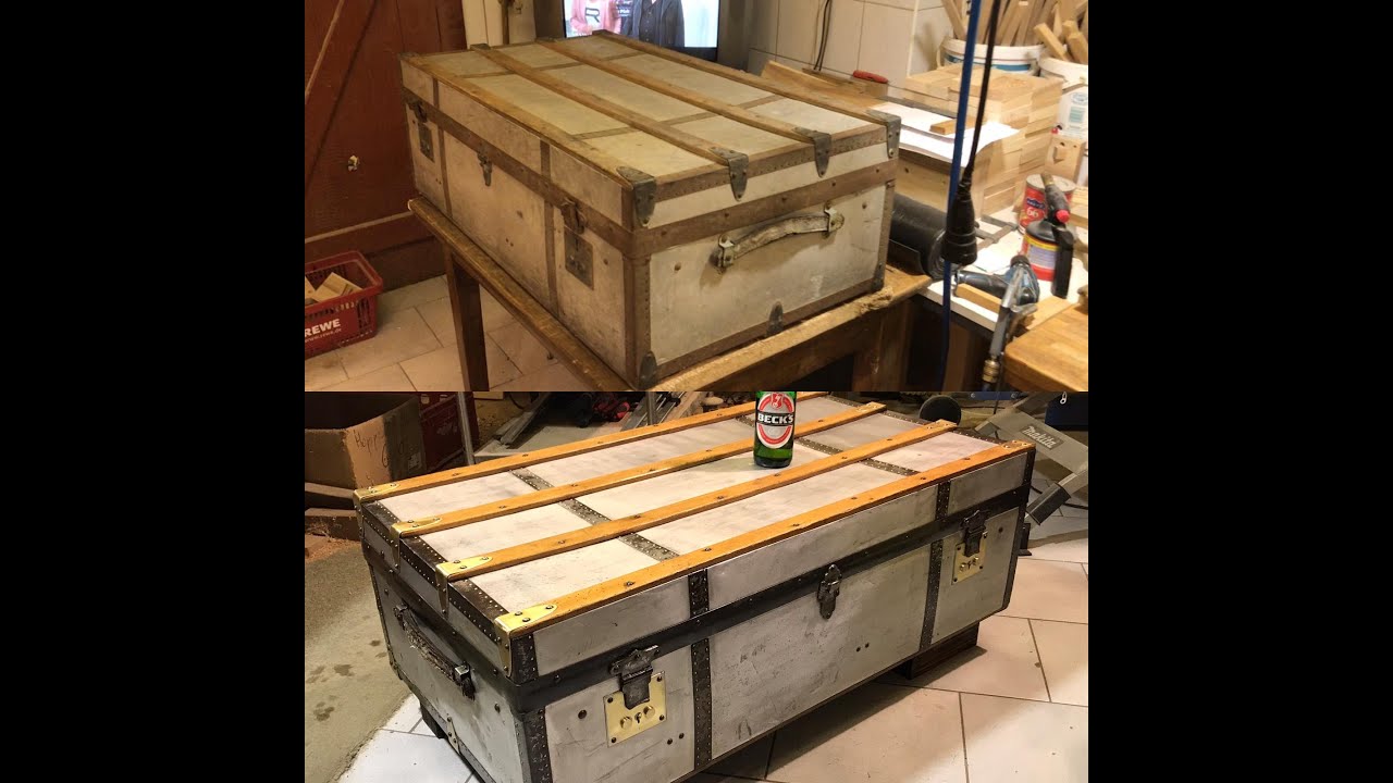Restauration - alter Koffer 🧳 - Berlin Kurfürstendamm 123