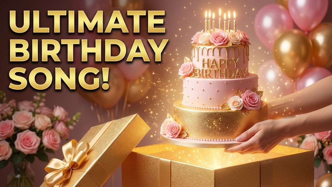 Happy Birthday 🎉 Best Birthday Party Background Music Video