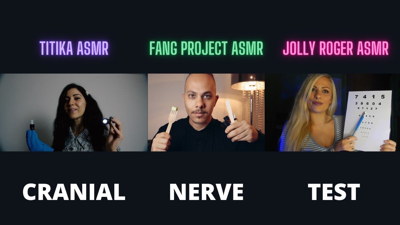 Greek ASMR - 🧠 Cranial nerve test 🥼 - Medical Roleplay / Whispering