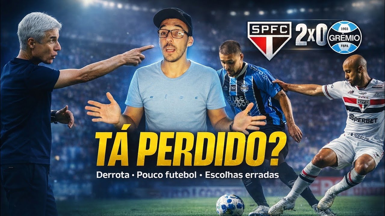 🔵 TÁ  PERDIDO?! ESCOLHAS ERRADAS E NOVA DERROTA! LUÍS CASTRO ERRA E TRABALHO É RUIM ATÉ AQUI!